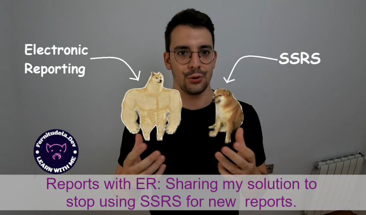 D365FO Reports with Electronic Reporting: Sharing my solution to stop using SSRS for NEW reports.